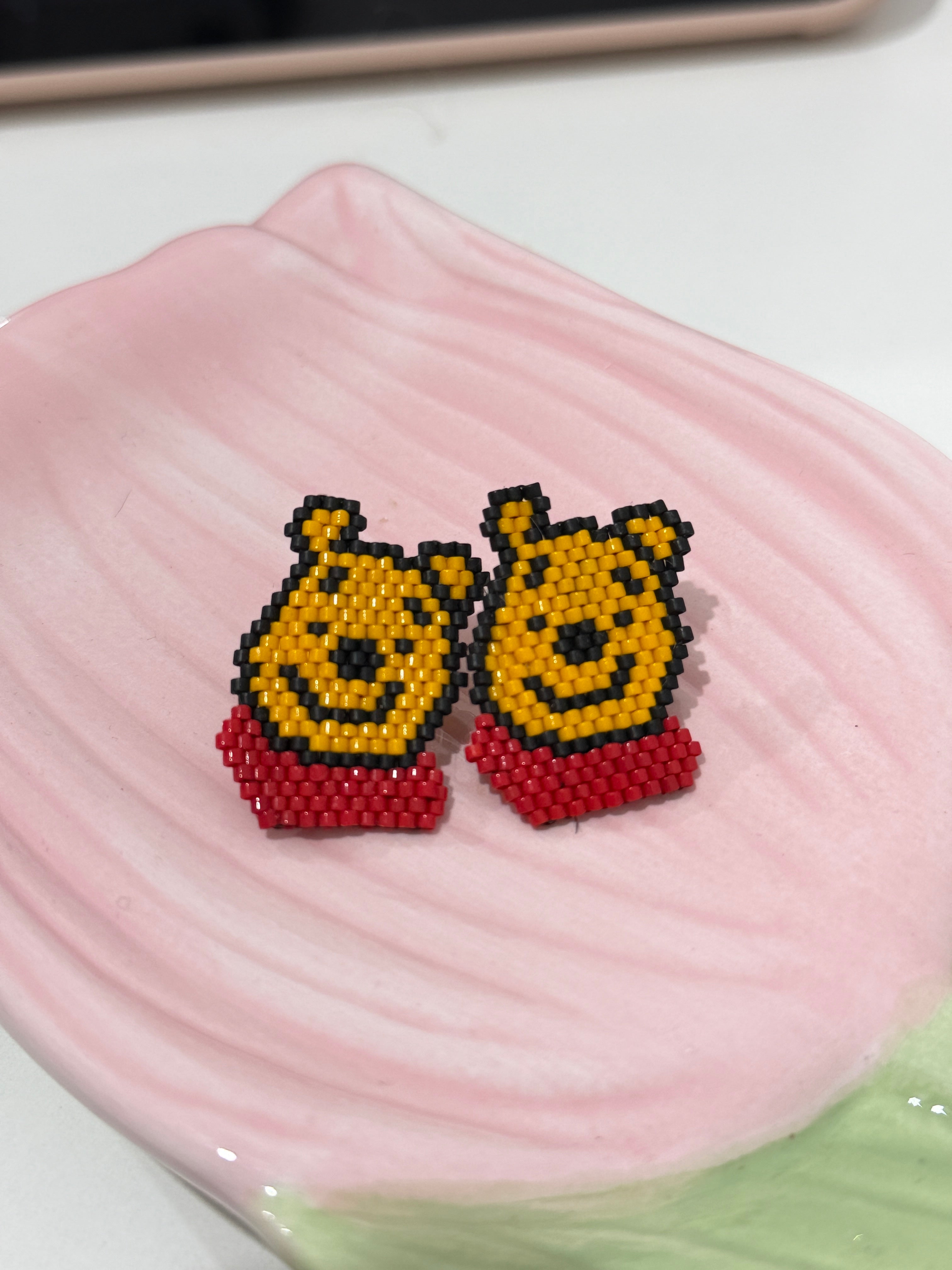 Aretes Winnie Pooh
